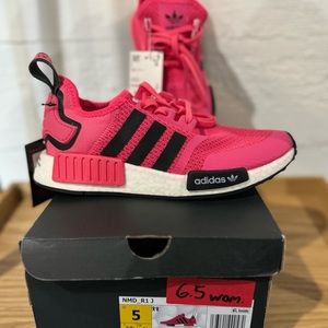 Adidas NMD's. New in box. Women's size 6 1/2 or kids 5.
